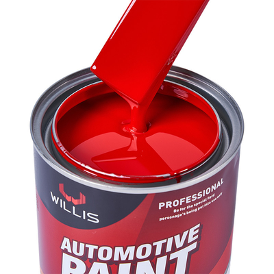 自動車保護 2K レッド 固体塗料 高硬さ 1L / 4L 1缶 簡単 建設