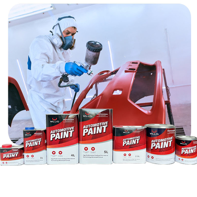 オートリフィニッシュ 自動車 クリアコート 塗料 カスタマイズ可能なマット仕上げ 輝く仕上げと透明な外観