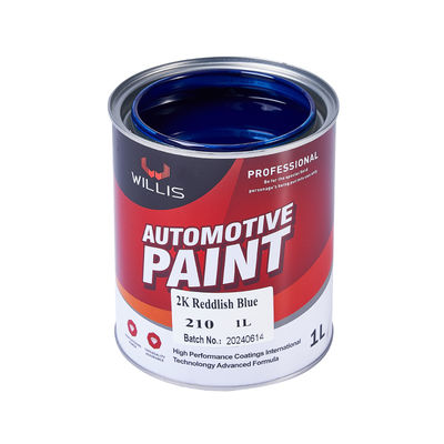 High-Performance 2K Blue Solid Paint with Strong Adhesion and 2 Years Shelf Life in 1L 4L 20L Sizes