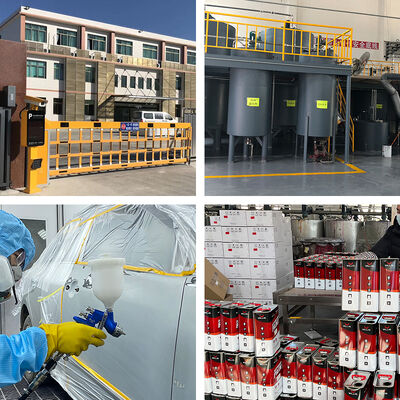 高固形分 2K アクリルクリアー 自動車補修用 透明塗料 スプレーベースコート