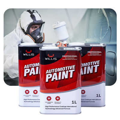 Hot Sale 2K/1K Car Body Auto Paint Standard Thinner Automotive Coatings 2K/1K Color Acrylic Base Coat Clear Coat Car Paint