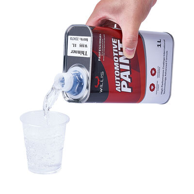 Factory Price Slow-Drying Auto Paint Thinner Diluent for 2K/1K Color Automotive Coatings Plastic Liquid Coating Special Thinner