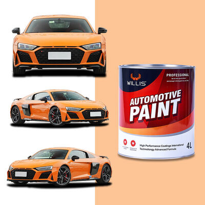 WILLIS 202 Acrylic 1K 2K Polyurethane Metallic Color Car Body Spray Paint Automotive Repair Refinish Coating