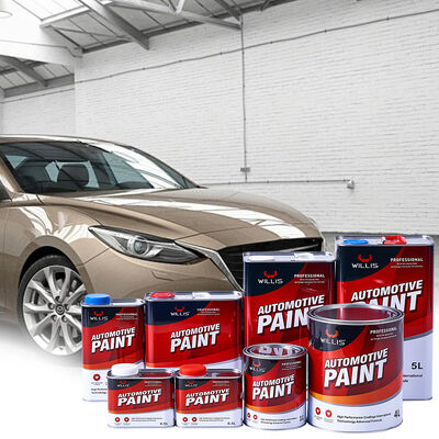High Quality WILLIS Factory Wholesale Acrylic 2K Auto Paint Refinish Resin Liquid Spray Coating Pigment Plastic Coating Road