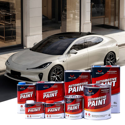工場直供 高品質 2K 中黄 アクリル 液体塗装 車用塗料スプレー 自動車・家具保護用