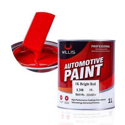 Hot Selling Factory Supplied Automotive Coating Paint 2K/1K Color with Clear Coat Thinner Body Filler Putty