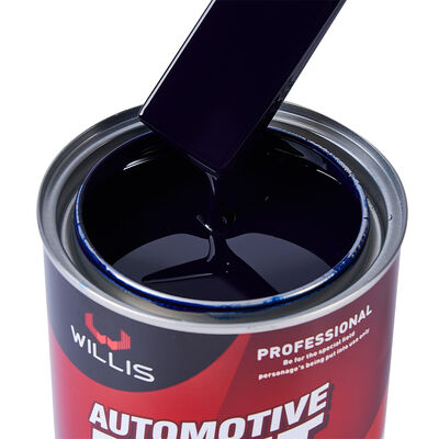 Willis 1K Auto Refinish Basecoat Solid Purple Blue Acrylic Resin Coating Putty Paint Automotive Coating From China