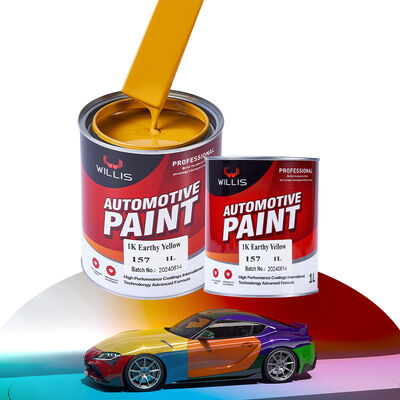 新しいカラーオプション 自動車修理 トップコート アクリル樹脂 薄めスプレーガン コート&ペイントのための複数のカラー