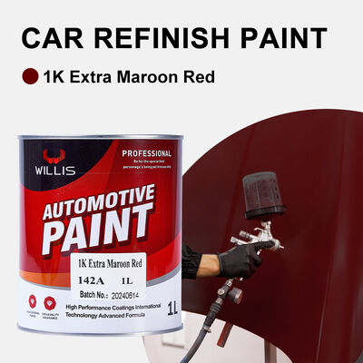 高品質の自動車塗料 保護コーティング 1k エクストラ ブラウン レッド カー リフィニッシュ 塗料 自動車 カー 塗料