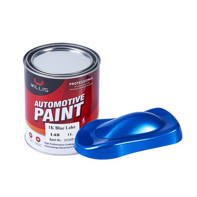 Auto Paint Refinish Coating Blue Lake 1K Basecoat Lacquer Automotive Solid Color Body Lacquer Repair Acrylic Resin Coating