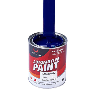 Willis 1K Blue Car Paint From China Automotive Standard Basecoat with Acrylic Resin Coating