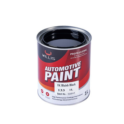 Factory Price 1K Bluish Black Automotive Refinish Coating Paint Solid Color Base Coat with OEM Services Available