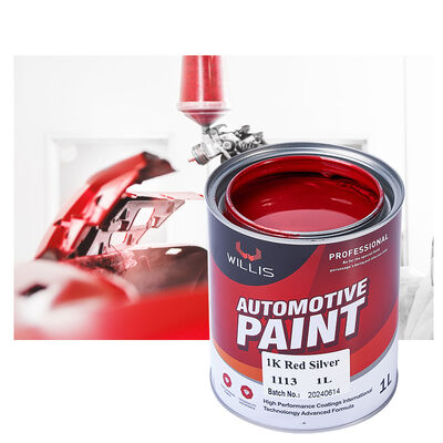 Automotive Repair 1K Silver Paint Factory Supply Automotive Thinner One Component Acrylic Resin Liquid Coating Plastic Coating