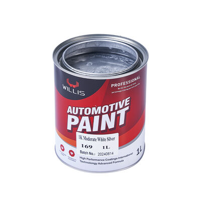 High Quality 1K Silver Multicolor Automotive Paint Spray Strong Metallic Feel Car Refinish Liquid Coating Auto Paint