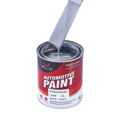 High Quality 1K Silver Multicolor Automotive Paint Spray Strong Metallic Feel Car Refinish Liquid Coating Auto Paint