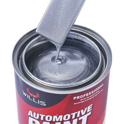 High Quality 1K Silver Multicolor Automotive Paint Spray Strong Metallic Feel Car Refinish Liquid Coating Auto Paint