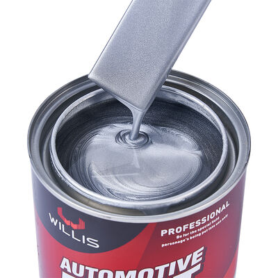 China Customizable 1K Silver Car Paint Ultra-Low Priced Acrylic Resin Metal Repair Coating Multiple Colors for Car Spraying