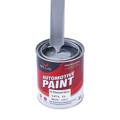 Industrial Spray Plastic Paint for Automotive Repair 1K Acrylic Silver Resin Liquid Coating Best Auto Car Paint