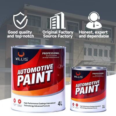 カスタマイズ可能な高光沢速乾性2Kソリッド塗料、自動車補修およびタッチアップ用