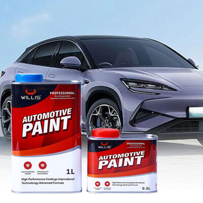 高品質 2K アクリル樹脂 透明クリアコート 自動車用塗料 硬化剤 プラスチックコーティング スプレーガン用 良好なコーティング