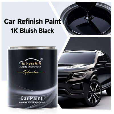 Factory Price 1K Bluish Black Acrylic Spray Liquid Coating for Car Plastic Repair Low MOQ 1L & 4L Sizes