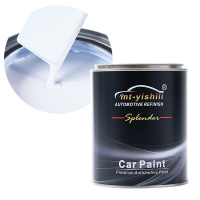 Mt-yishili Brand 1K Transparent White Automotive Repair Liquid Coating High Performance Eco-Friendly Acrylic Resin Spray