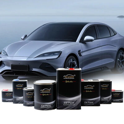 Mt-yishili Brand 1K Transparent White Automotive Repair Liquid Coating High Performance Eco-Friendly Acrylic Resin Spray