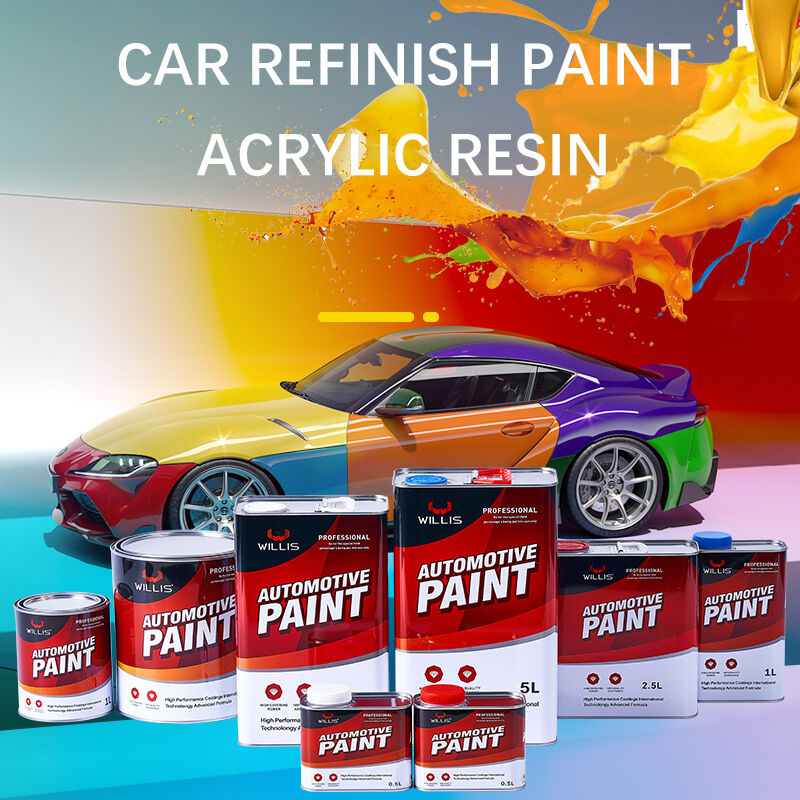 OEM Factory 1K Clearcoat Automotive Car Auto Refinish Coating Repair Paint Factory Wholesale Slow Drying Curing Agent